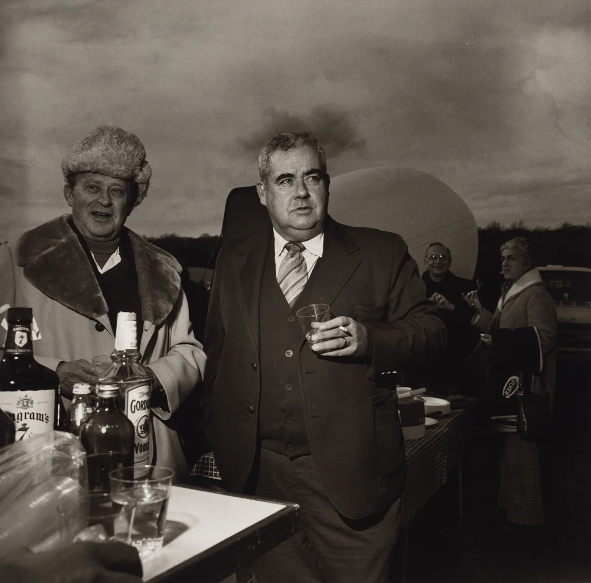 Yale-Harvard Game, New Haven, Connecticut by Larry Fink, photograph, 1977