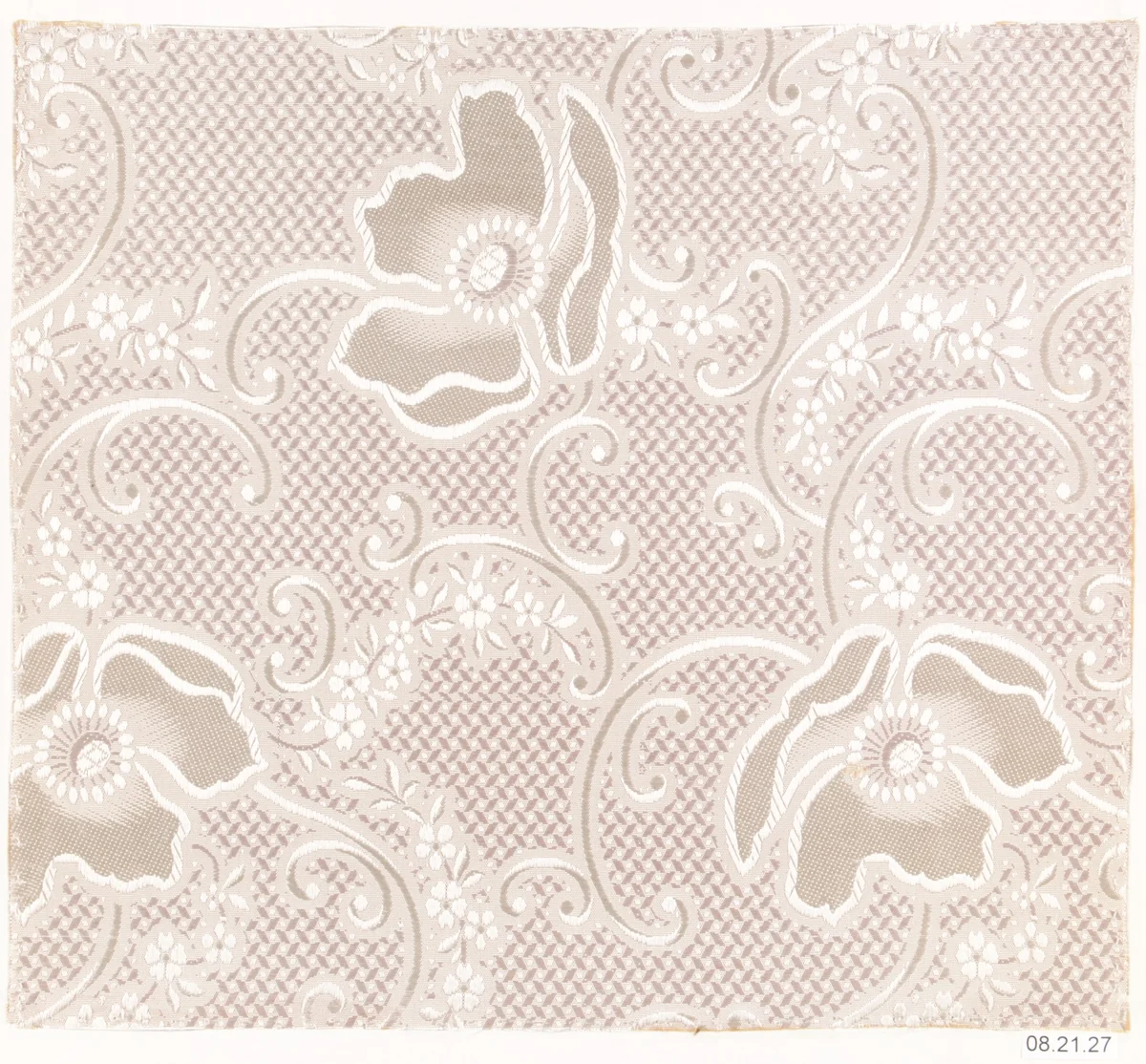Textile sample by Unknown Designer, textile, 1900