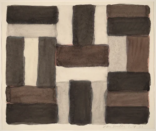 1.14.01 by Sean Scully, drawing, 2001