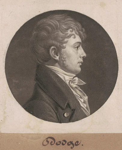 Dodge by Charles B. J. Févret de Saint-Mémin, print, 1804
