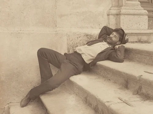 Self-Portrait, Cortina by Alfred Stieglitz, photograph, 1890