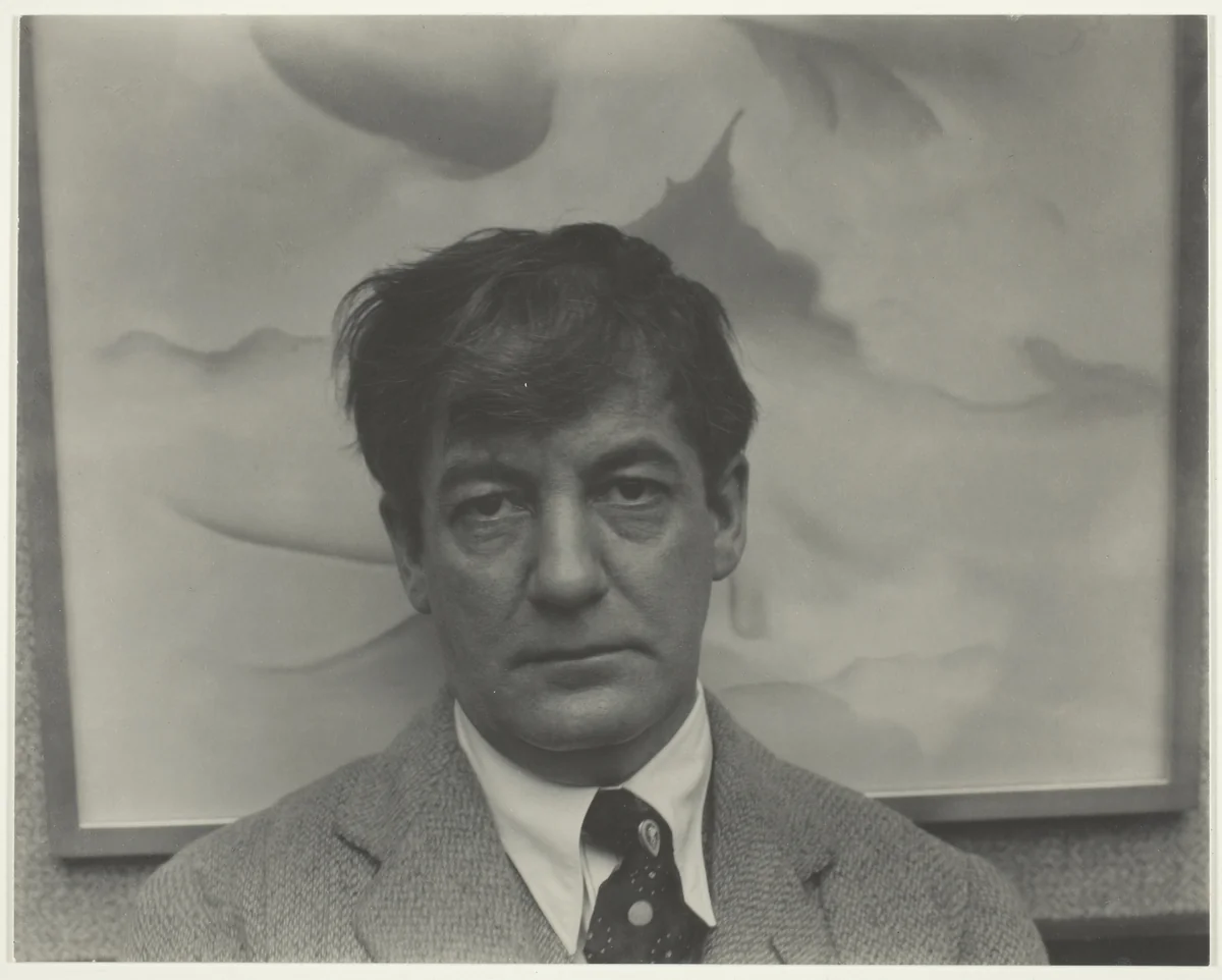 Sherwood Anderson by Alfred Stieglitz, photograph, 1923