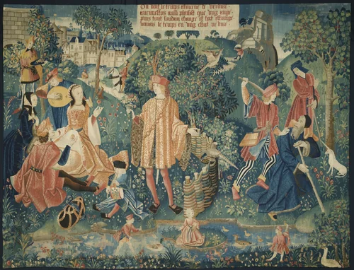 Time (from Chateau de Chaumont set) by Unknown, textile, 1512-1515