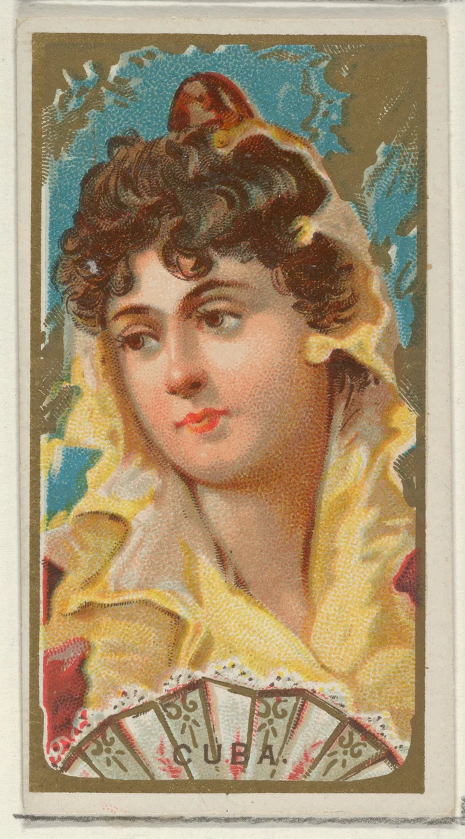 Cuba, from the Types of All Nations series (N24) for Allen & Ginter Cigarettes by Allen & Ginter, print, 1889