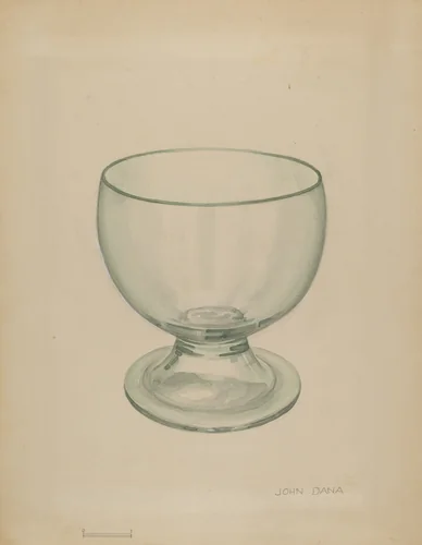 Bowl by John Dana, index of american design, 1936