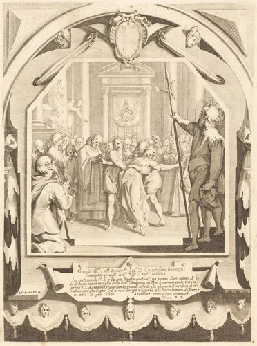 The Possessed by Jacques Callot, print, 1620