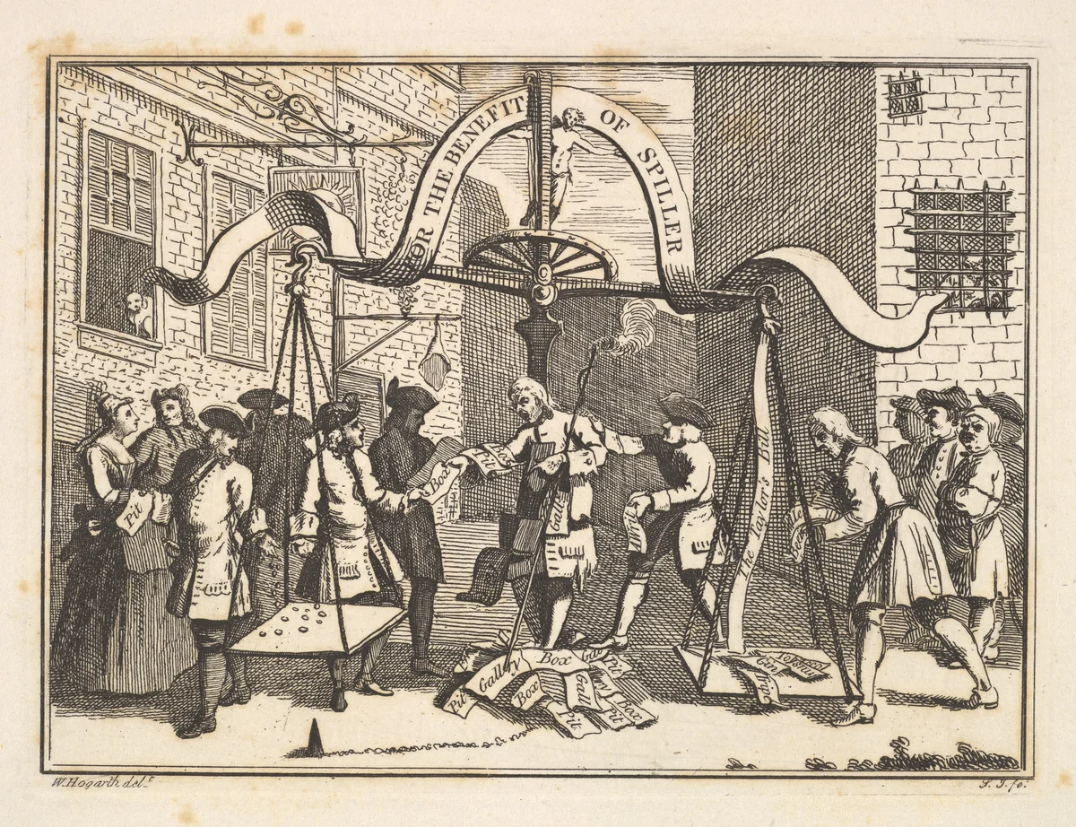 Benefit Ticket for Spiller by Samuel Ireland, print, 1788