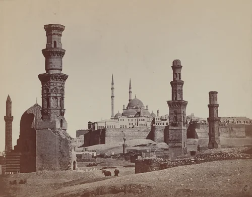Tombs of Mamelukes by James Robertson; Felice Beato; Antonio Beato, photograph, 1857