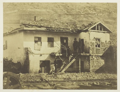 The Old Post Office, Balaklava by Roger Fenton, photograph, 1855