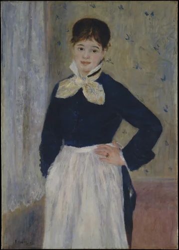 Young Woman (La Servante) by Auguste Renoir, painting, 1870-1880