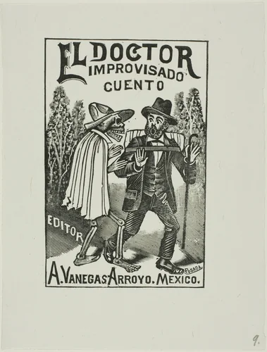 The Impromptu Doctor by José Guadalupe Posada, print, 1871-1913