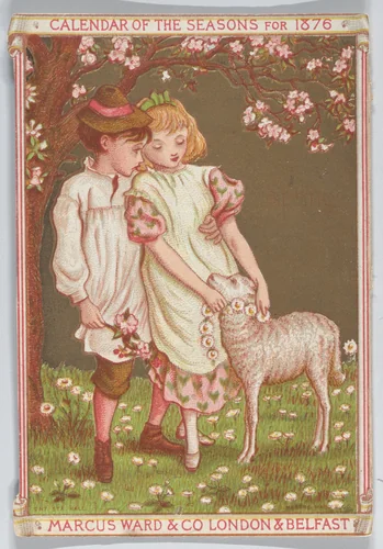Valentine by Kate Greenaway, other, 1876