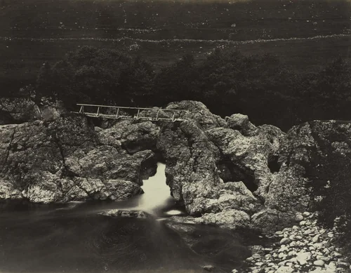 Shepherd's Bridge near Forest Lodge by James Valentine, photograph, 1871