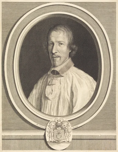 Marc Bochart by Robert Nanteuil, print, 1651