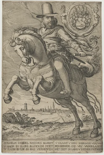 William I, Prince of Orange by Unknown 19th Century, print, 1800-1899