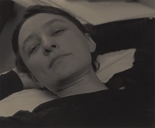 Georgia O'Keeffe by Alfred Stieglitz, photograph, 1918
