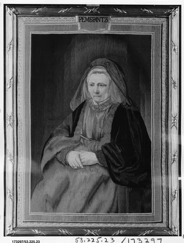 Old Woman by Imperial Russian Tapestry Manufactory, textile, 1785-1799