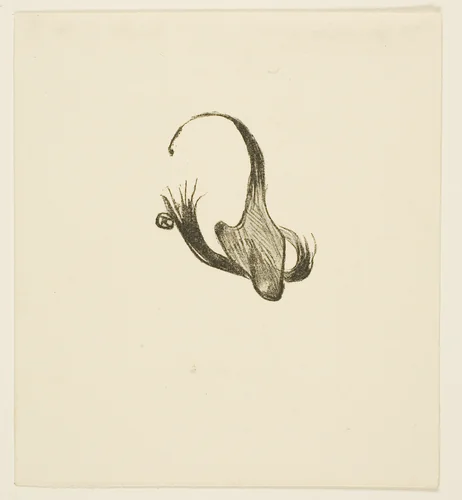 Tailpiece from Au Pied du Sinaï by Henri de Toulouse-Lautrec, print, 1897