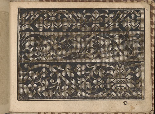 New Künstlichs Modelbuch (Page 13 recto) by Bernhard Jobin, book, 1600