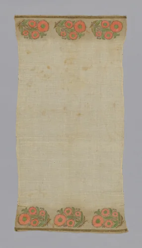 Towel or Napkin by Turkey, textile, 1801-1900