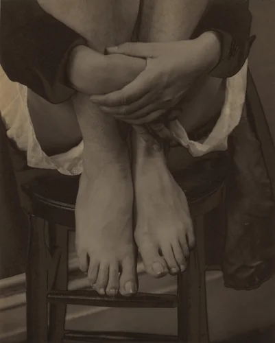Georgia O'Keeffe—Feet by Alfred Stieglitz, photograph, 1918