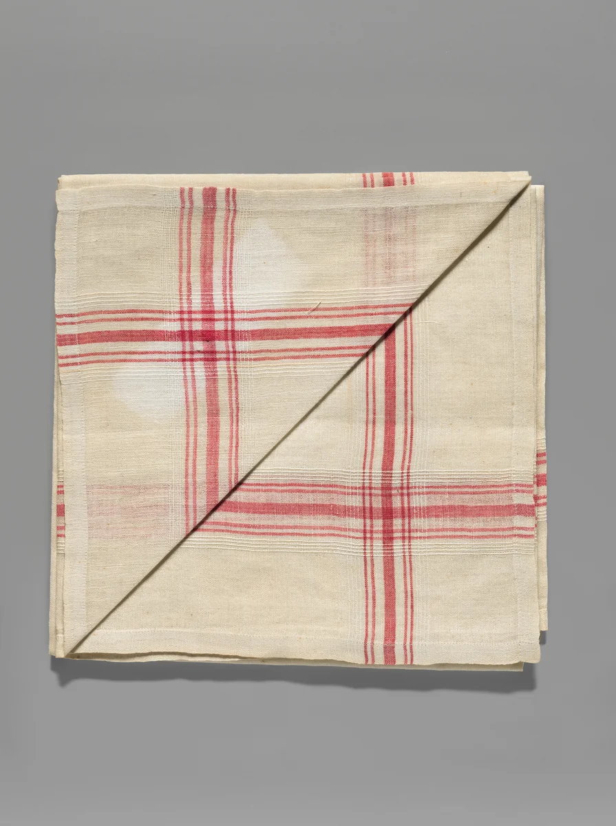 Neckerchief by United Society of Believers in Christ’s Second Appearing, artwork, 1865-1868