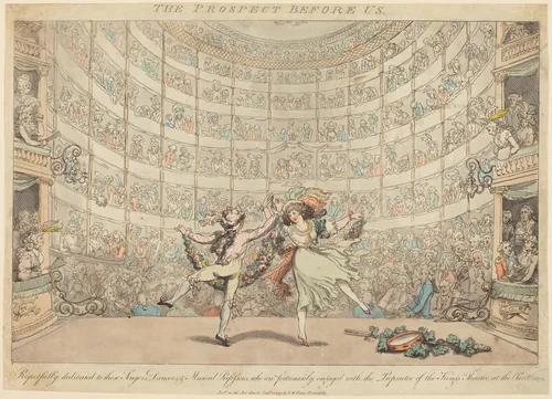 The Prospect before us, No. 2 by Thomas Rowlandson, print, 1791