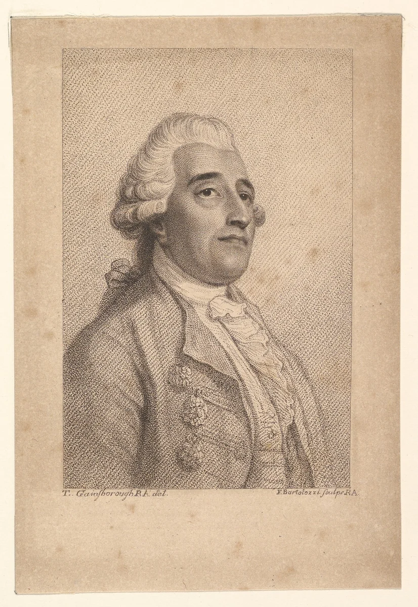 Francesco d' Ageno by Francesco Bartolozzi, print, 1785-1790