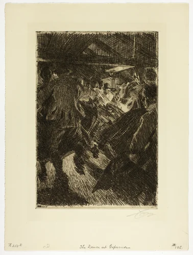 Gopsmor Cottage by Anders Zorn, print, 1917