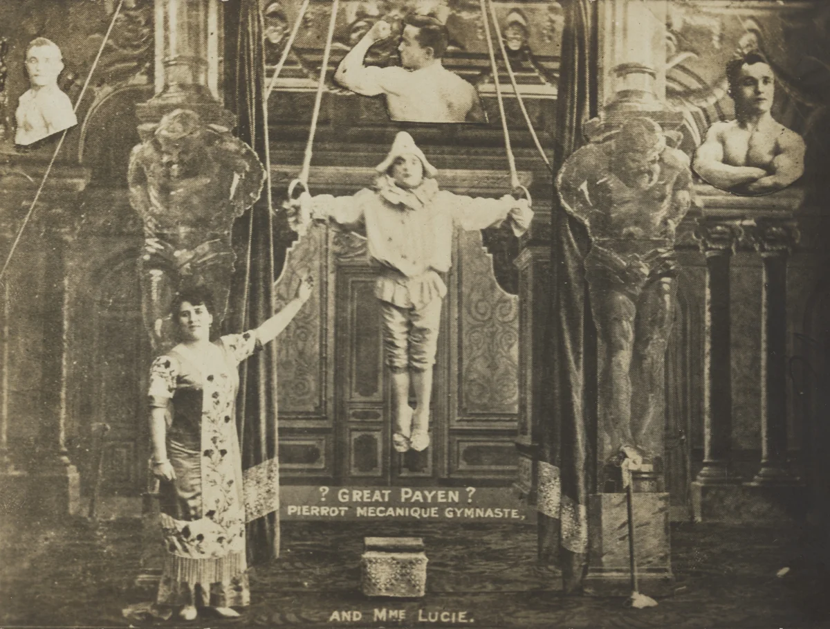 Pierrot mécanique gymnaste, Rapid Photo, France by Unidentified Photographer, photograph, 1906