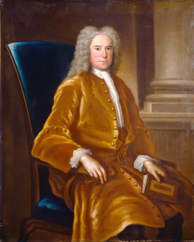 Portrait of a Gentleman by British 18th Century, painting, 1726-1740