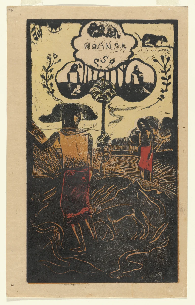 Noa Noa (Fragrant Scent) from Noa Noa (Fragrant Scent) by Paul Gauguin, print, 1893