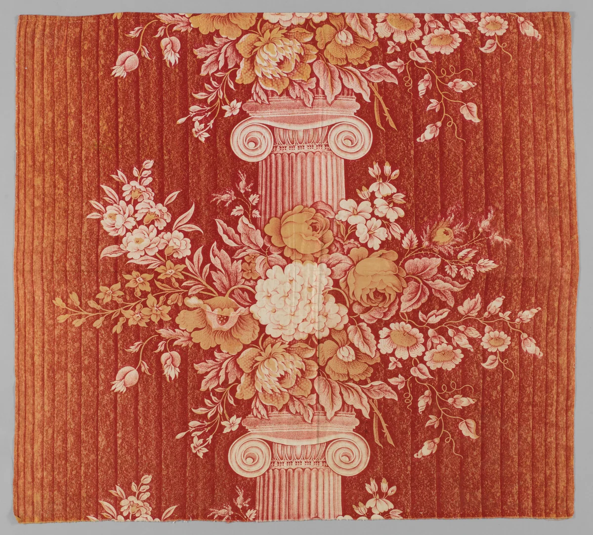 Piece by Hodge Printworks, textile, 1826