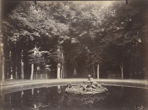 Versailles by Eugène Atget, photograph, 1924