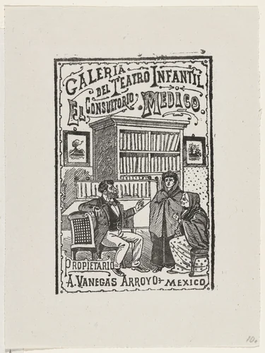 The Medical Consultation (El Consultorio Medical) from 25 Prints of José Guadalupe Posada by José Guadalupe Posada, print, 1942