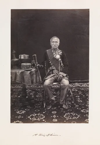First King of Siam by John Thomson, photograph, 1865