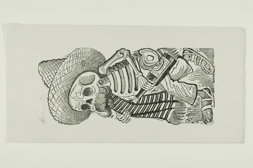 Calavera of Francisco Madero, from Calavera Maderista by José Guadalupe Posada, print, 1944