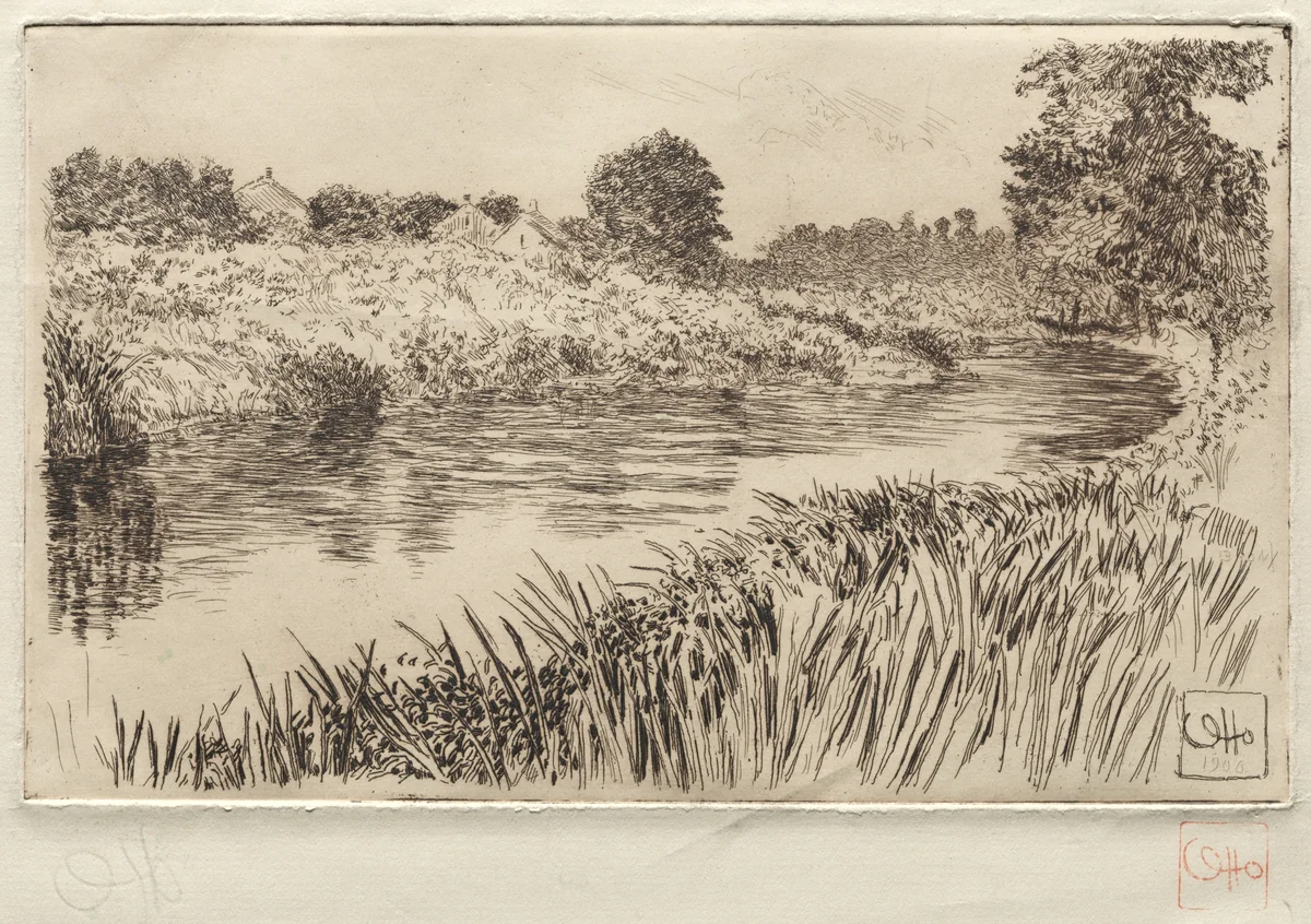 On the Bronx by Otto H. Bacher, print, 1906