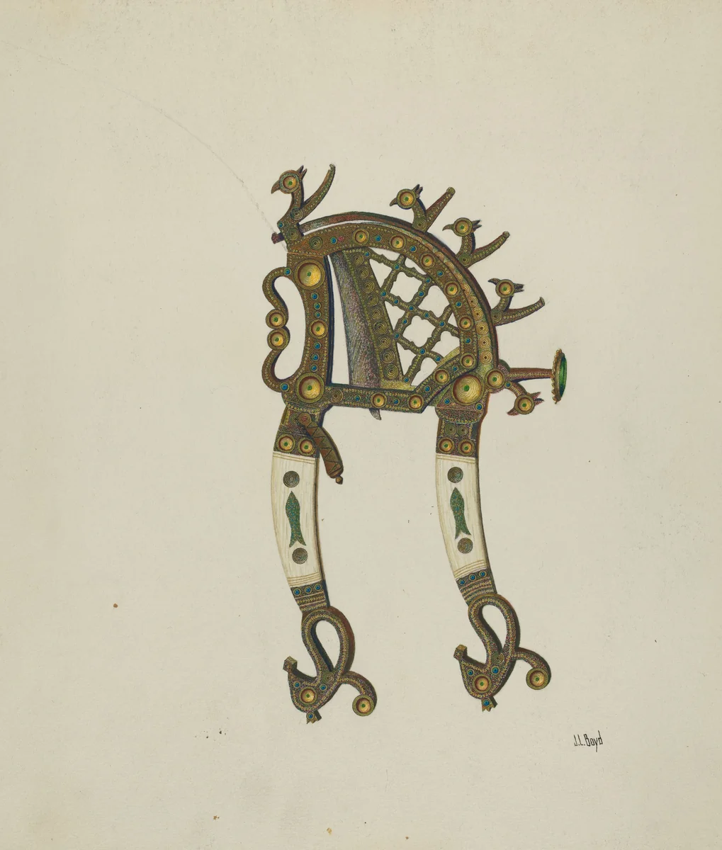 Tobacco Cutter by Joseph L. Boyd, index of american design, 1939