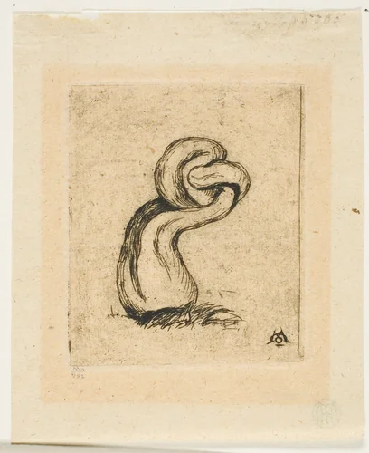 The Sickly Cryptogam by Charles Meryon, print, 1860