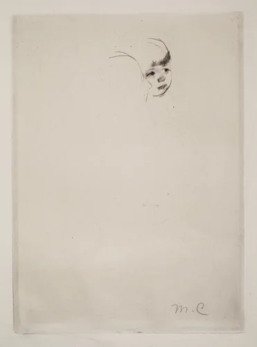 Peasant Mother and Child by Mary Cassatt, print, 1894