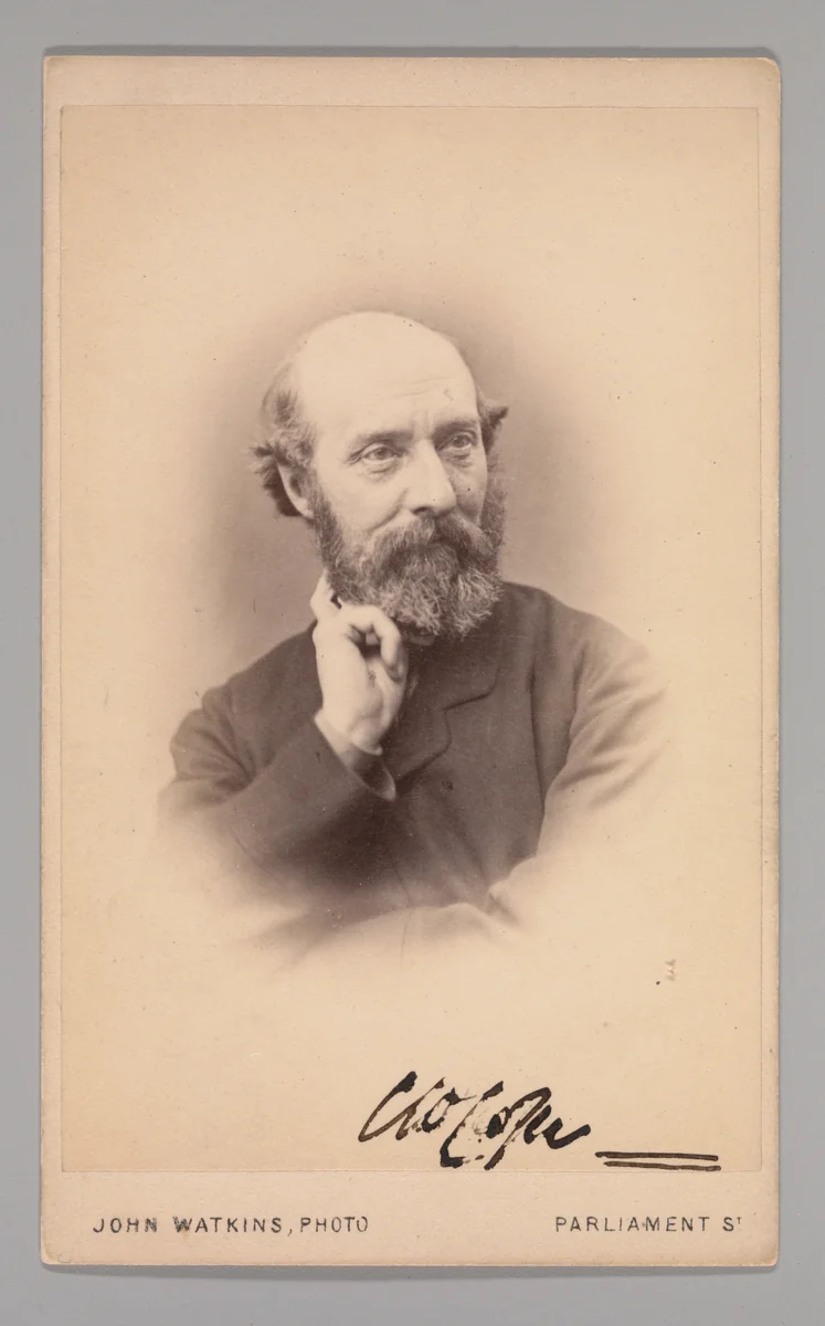 [Charles West Cope] by John and Charles Watkins, photograph, 1860-1869