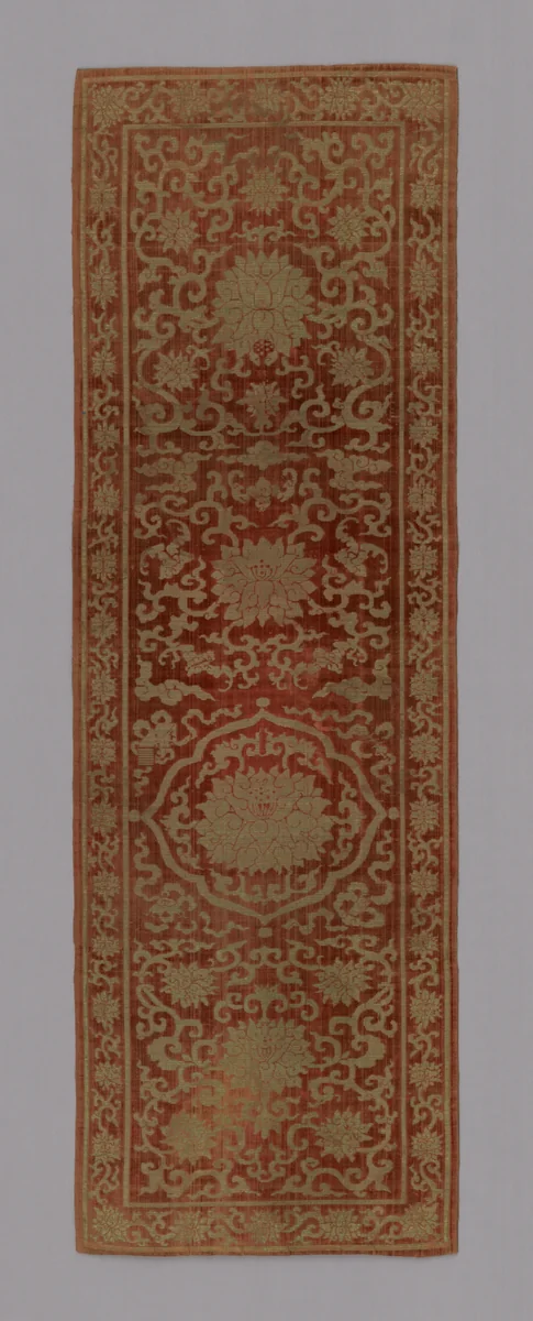 Panel (Furnishing Fabric) by Han-Chinese, textile, 1875-1900