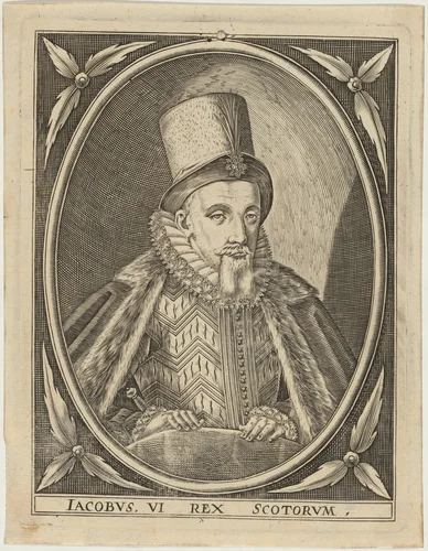 James VI, King of Scotland by Unknown 19th Century, print, 1603
