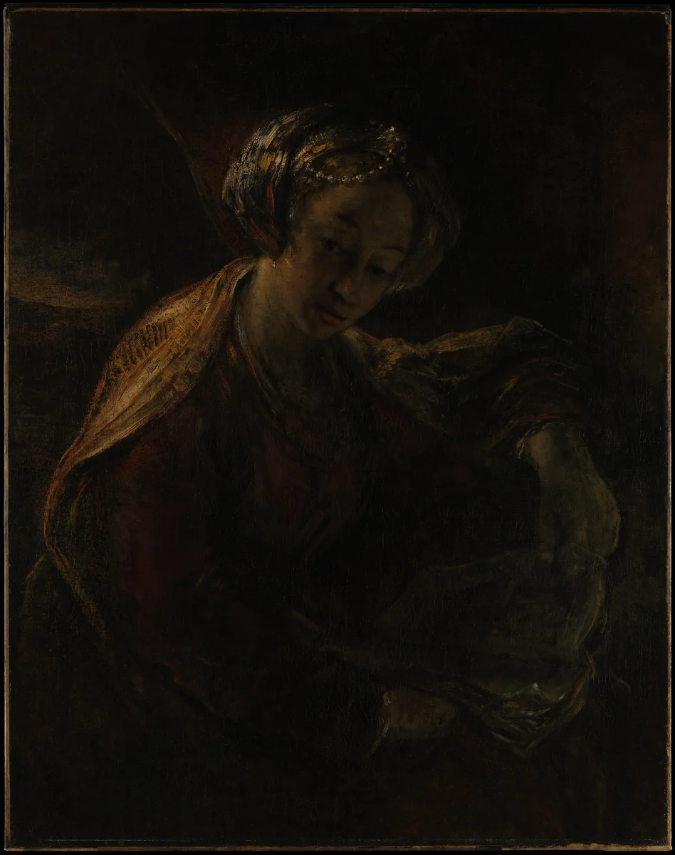 The Sibyl by Willem Drost, painting, 1649-1659