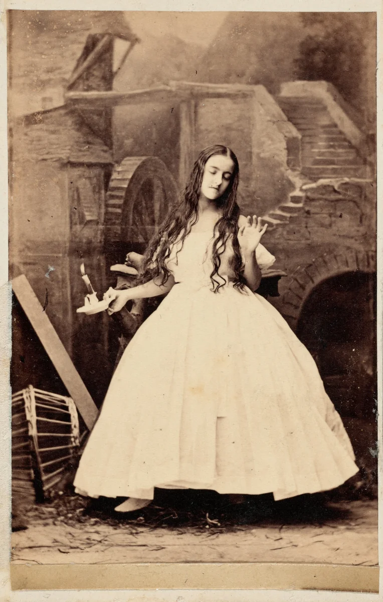 Adelina Patti by Camille Silvy, photograph, 1861-1866