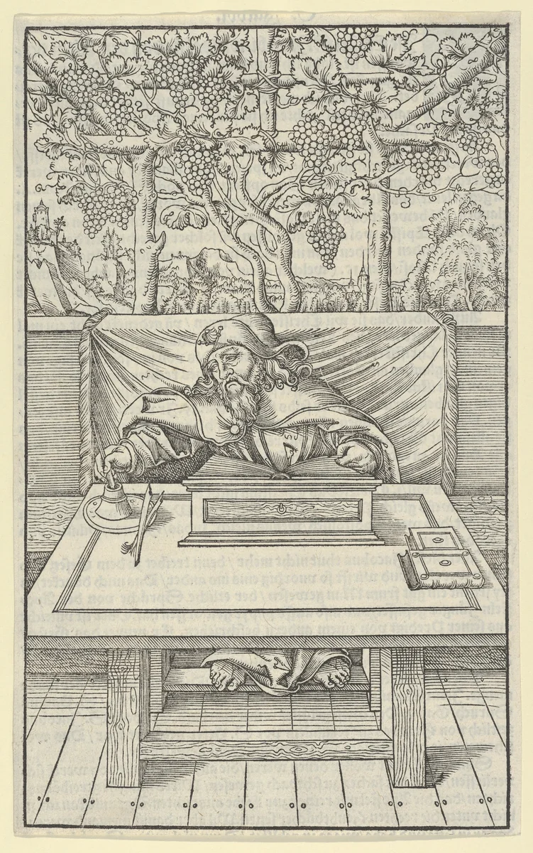 St. James the Greater by Lucas Cranach the Younger, print, 1515-1586