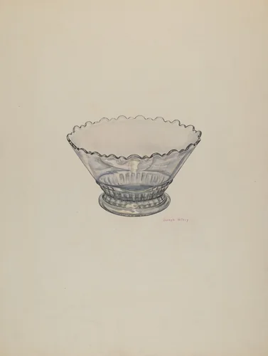 Dish by Joseph Mitry, index of american design, 1940