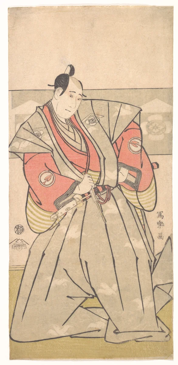 The Actor Sawamura Sojuro III by Tōshūsai Sharaku, print, 1794-1795
