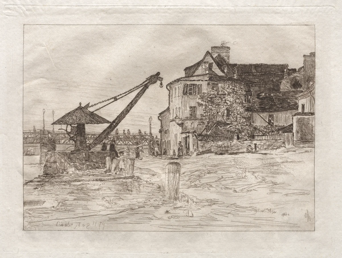 Gaube by Otto H. Bacher, print, 1879